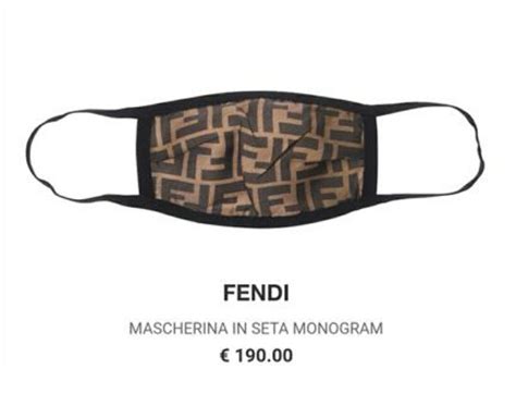 fendi mascherina seta|fendi italy.